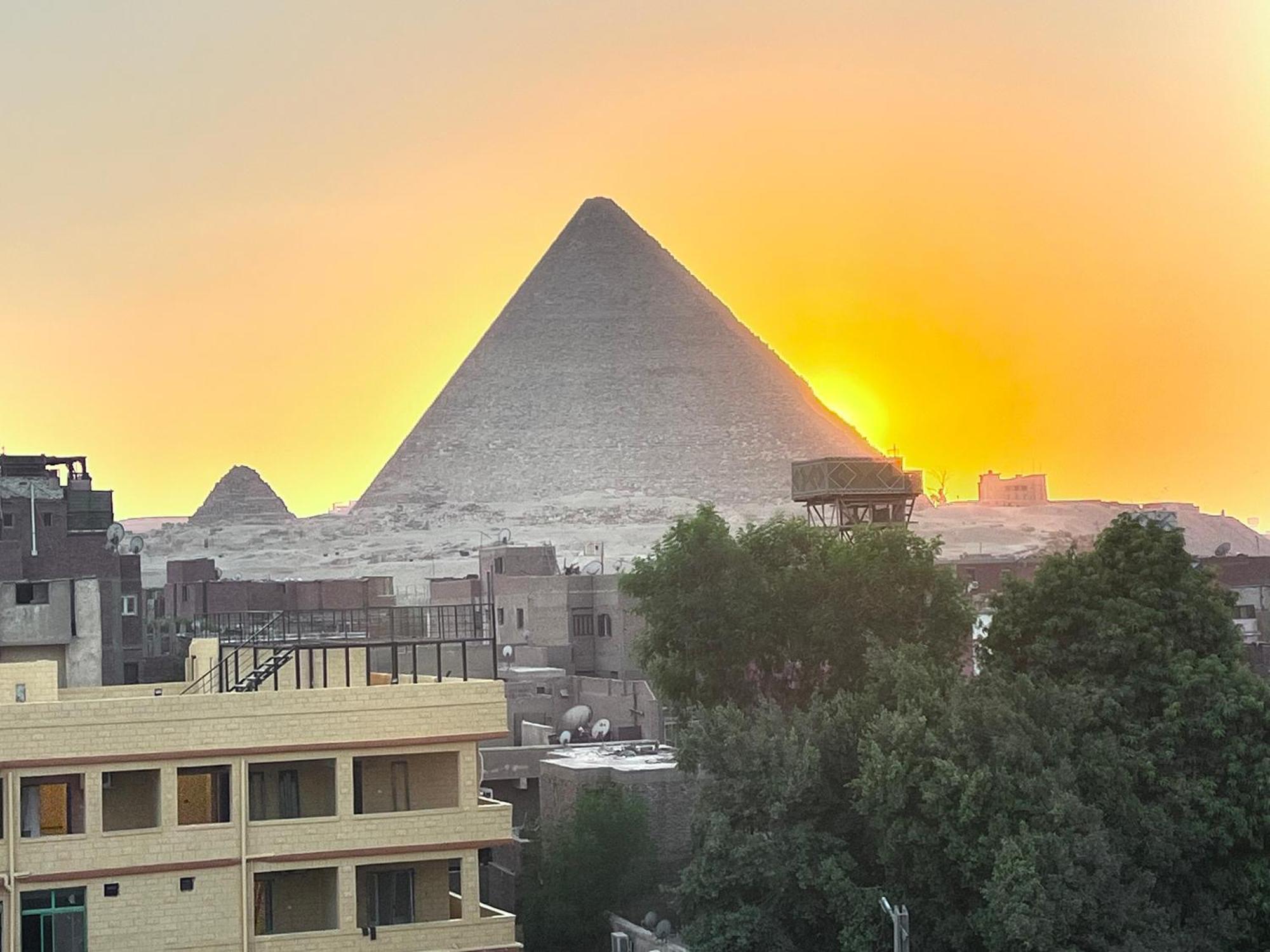 El Aida Pyramids View Hotel Kafret el-Gabal Εξωτερικό φωτογραφία