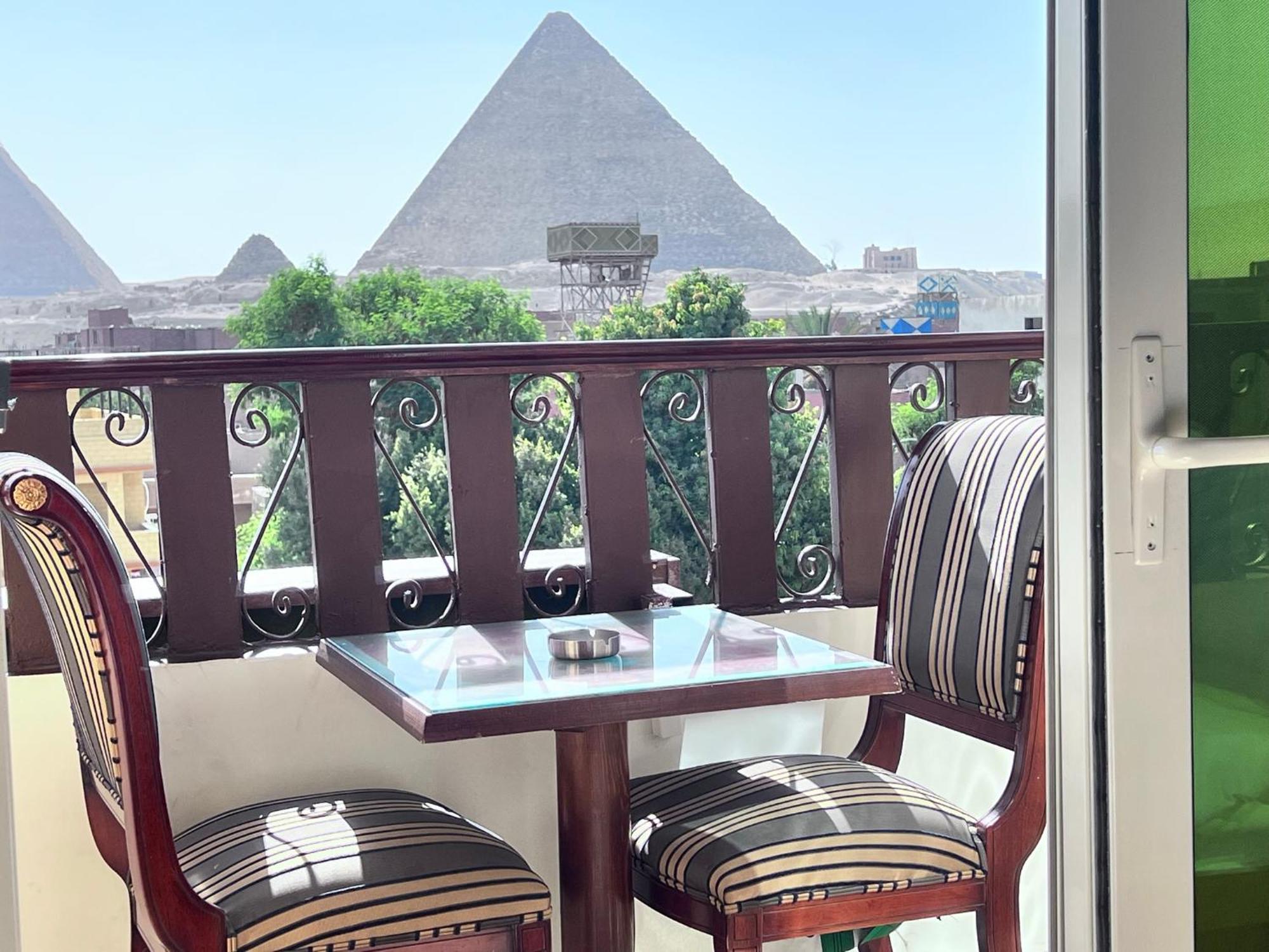 El Aida Pyramids View Hotel Kafret el-Gabal Εξωτερικό φωτογραφία
