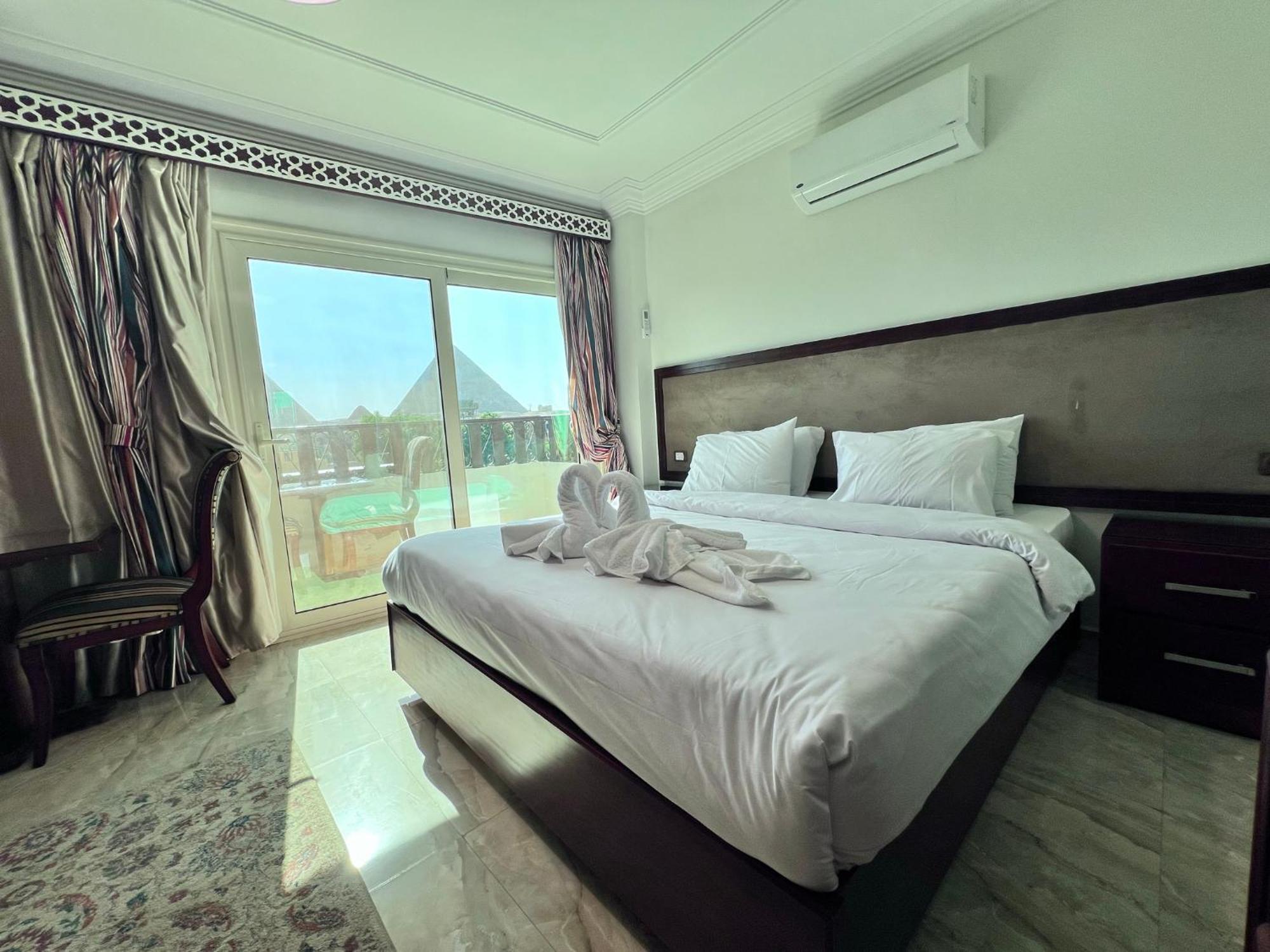 El Aida Pyramids View Hotel Kafret el-Gabal Εξωτερικό φωτογραφία