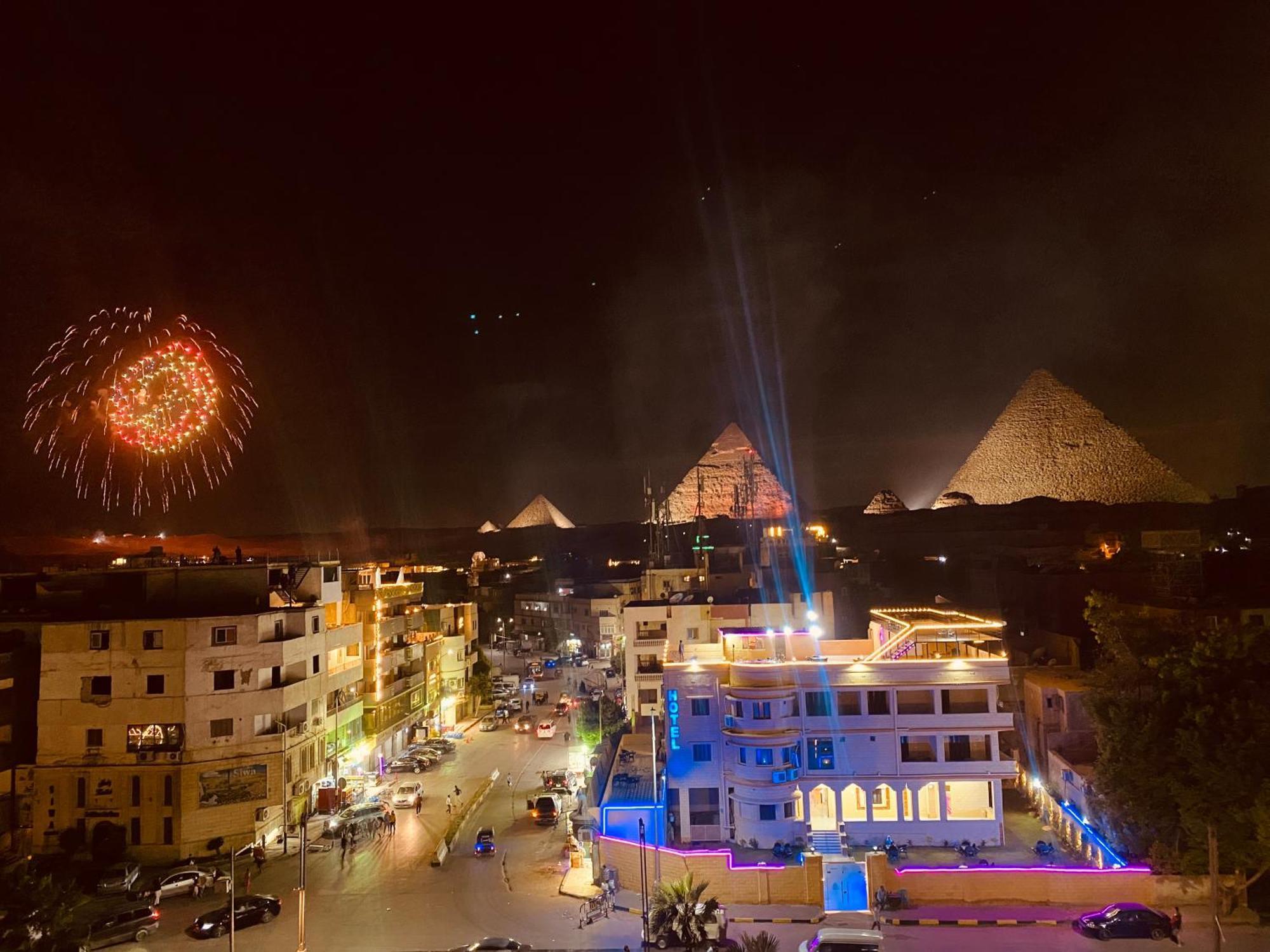 El Aida Pyramids View Hotel Kafret el-Gabal Εξωτερικό φωτογραφία