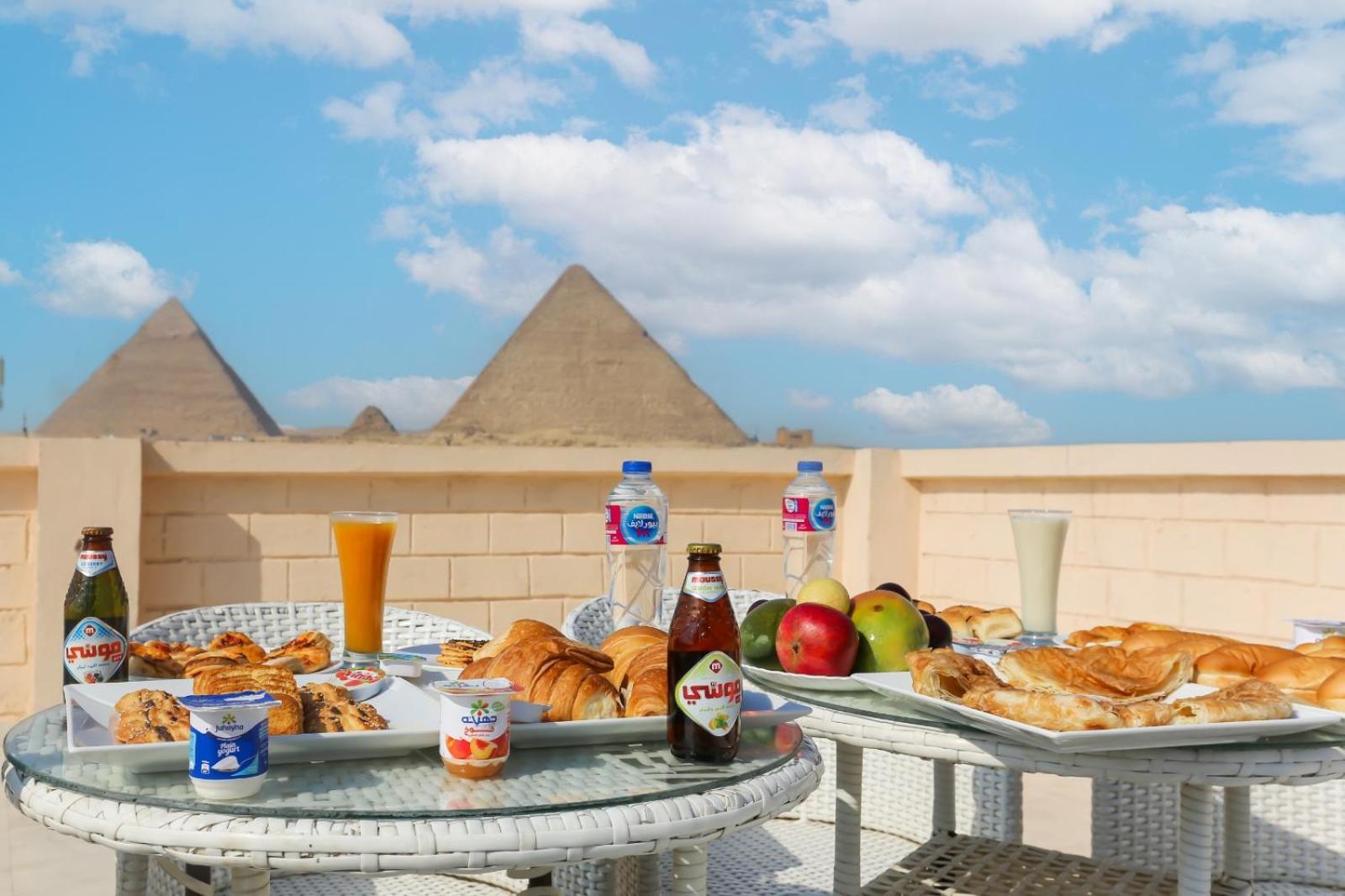 El Aida Pyramids View Hotel Kafret el-Gabal Εξωτερικό φωτογραφία