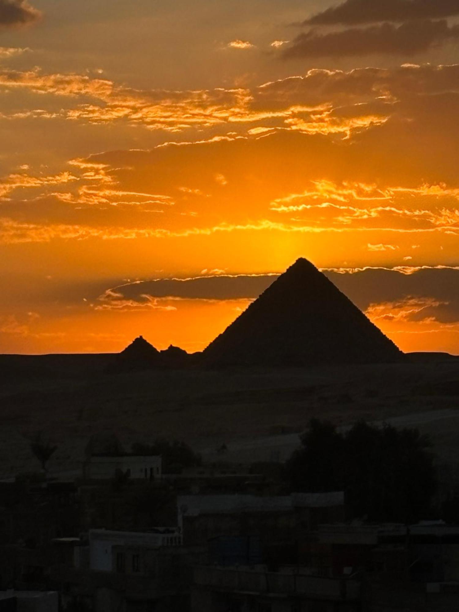 El Aida Pyramids View Hotel Kafret el-Gabal Εξωτερικό φωτογραφία